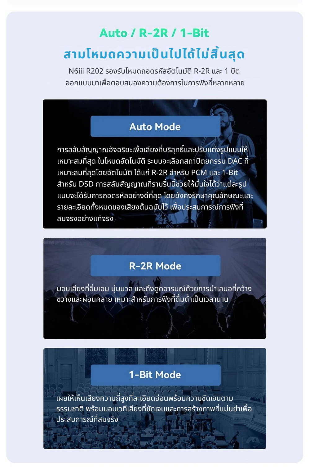 Cayin R202 เมนบอร์ดเสียงสำหรับ N6III พร้อมสถาปัตยกรรม DAC คู่ แบบแยกส่วน ประกันศูนย์ไทย