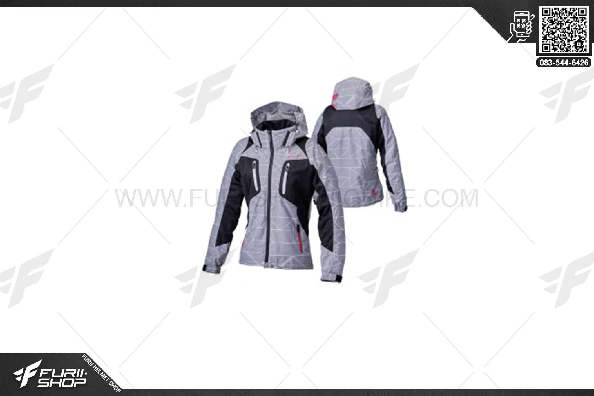 เสื้อแจ็คเก็ต TAICHI RSJ307 AIR PARKA FLAG PINK（WOMAN)