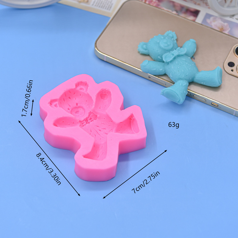 แม่พิพม์ซิลิโคน พิพม์วุ้น พิมพ์ฟองดอง พิพม์อาหลัว พิพม์ขนม หมี