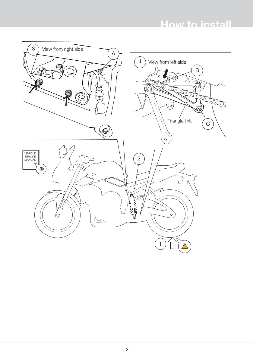โช๊คหลังแต่ง Ohlins YA009 For Yamaha FZ 1 ปี 2006-2013