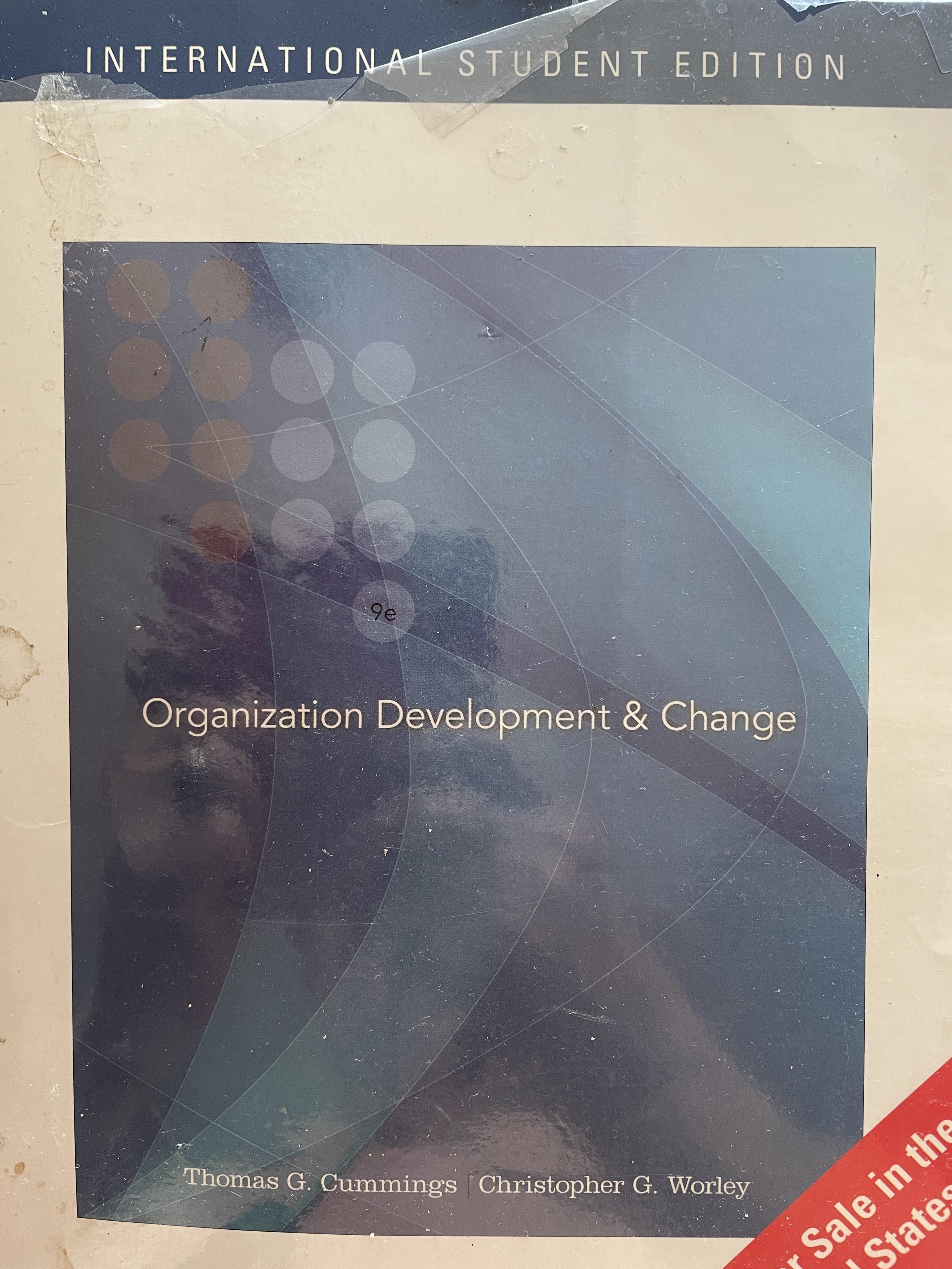 Organization Development & Change 5,500 กรัม