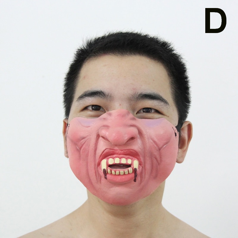หน้ากากยาง ครึ่งหน้า หน้ากากสุดกวน สายฮา