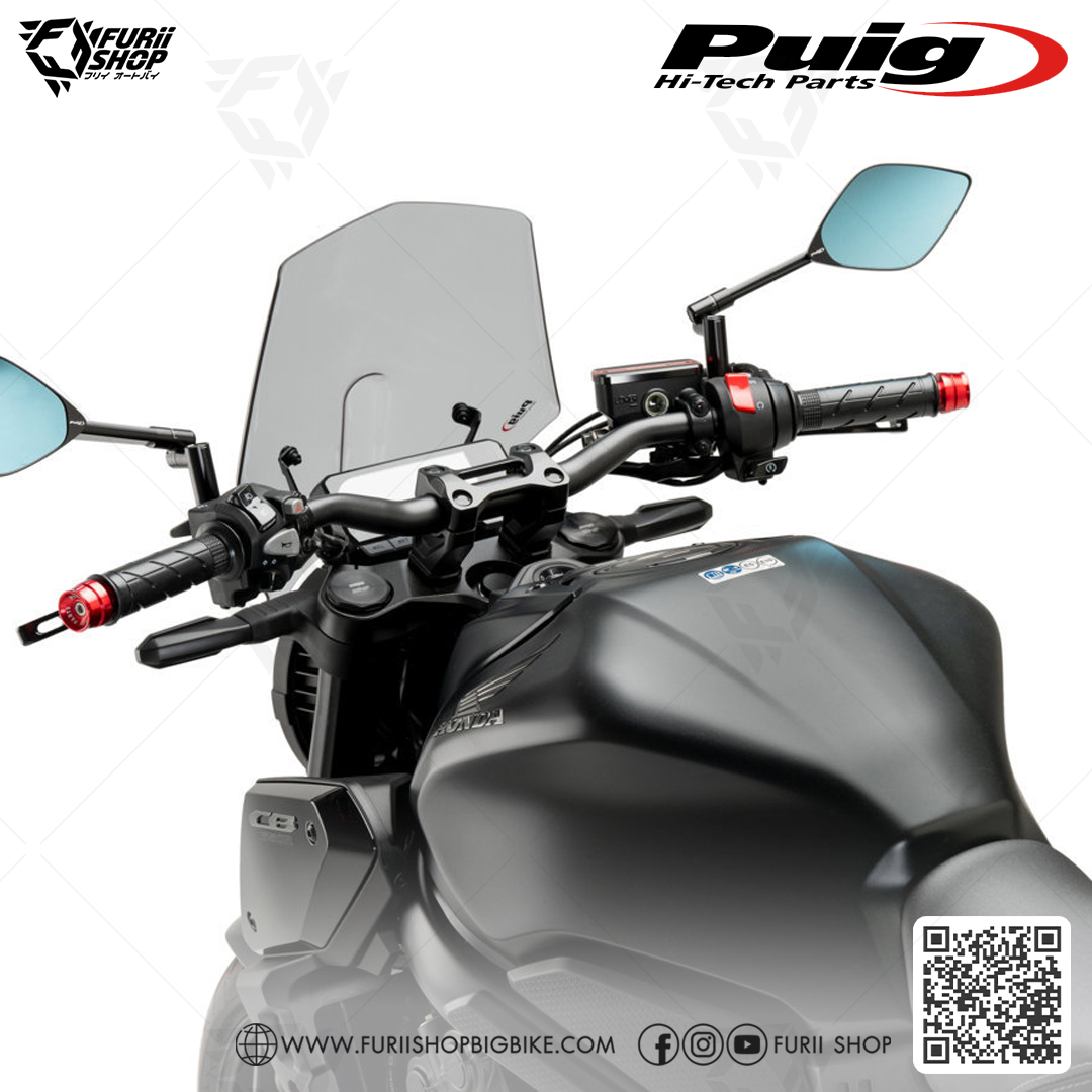 ชิลด์หน้า Puig Windshield Sport : for Honda CB650R 2019-2022