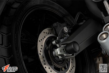 กันล้มล้อหลัง BIKERS สีดำ FOR DUCATI SCRAMBLER