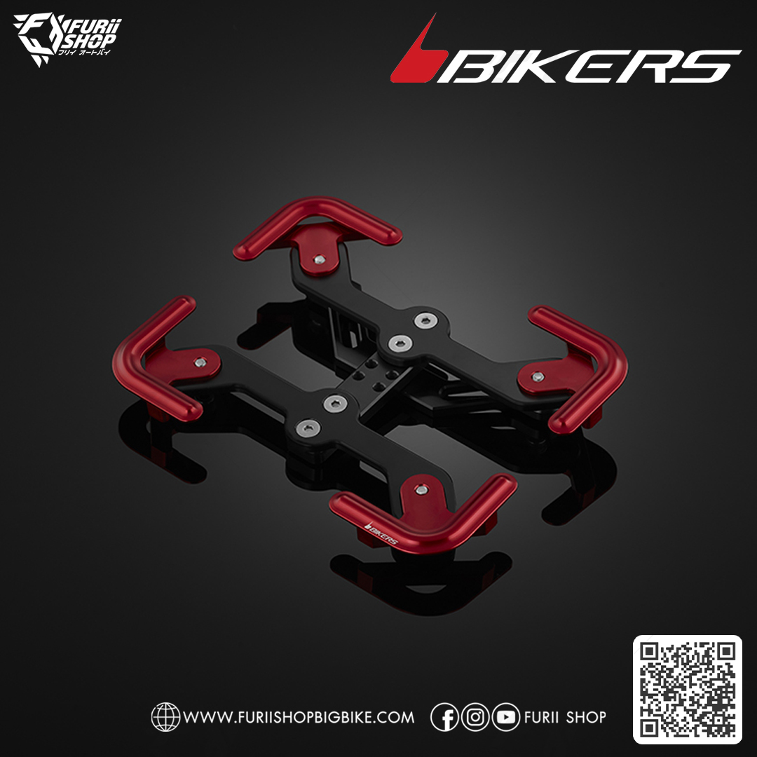 กรอบป้ายทะเบียน รุ่นพรีเมียม 03 Bikers Premium Rear License Support 03 : for Lambretta X300