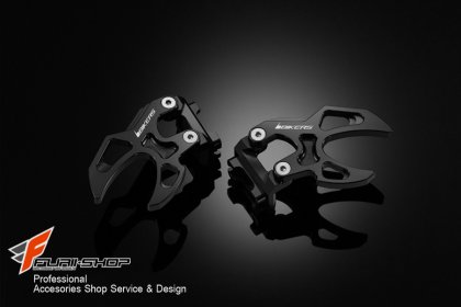 หางปลาตั้งโซ่ CHAIN ADJUSTERS WITH STAND HOOK BIKERS FOR HONDA MSX ดำ