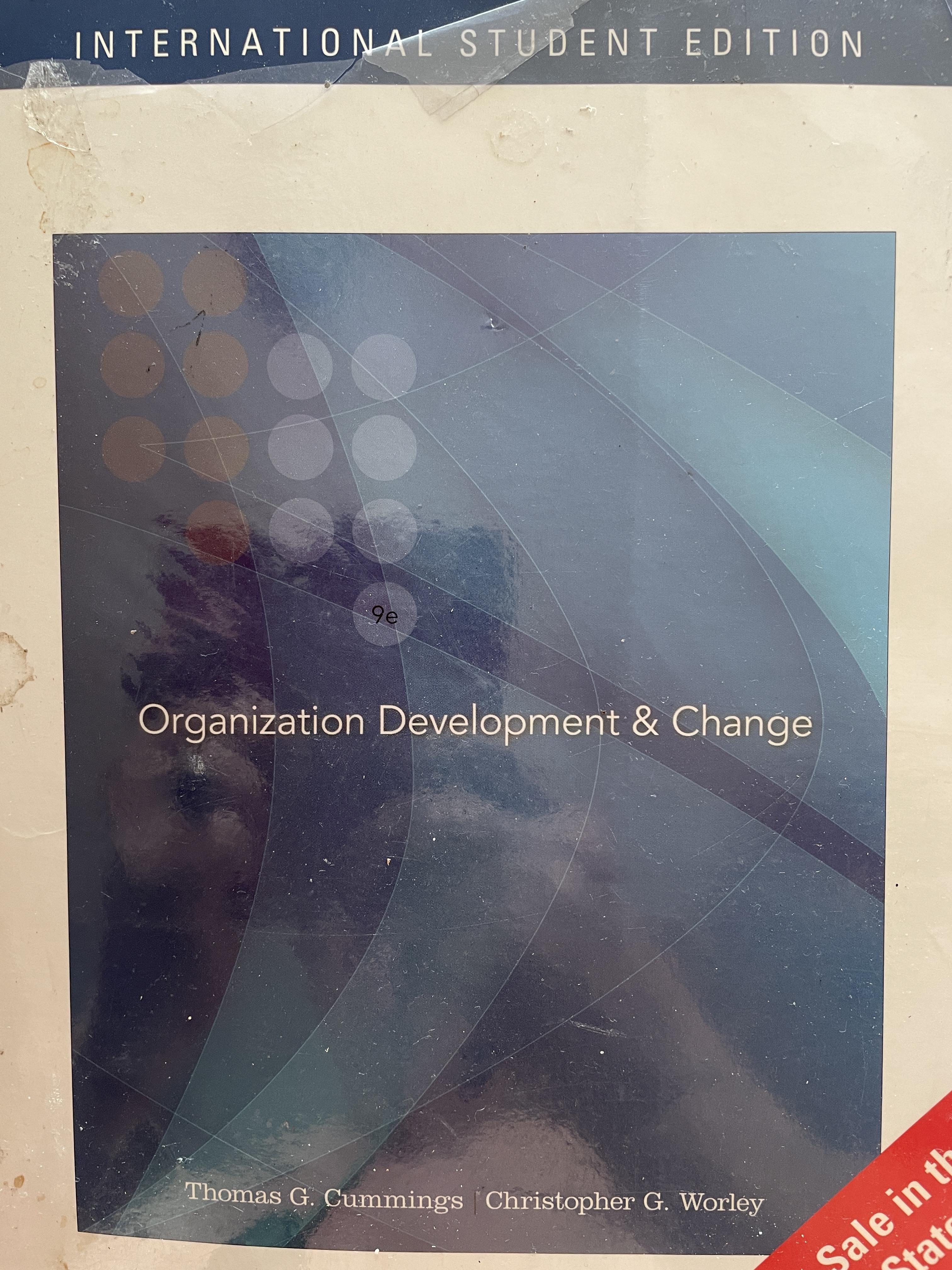 Organization Development & Change 5,500 กรัม