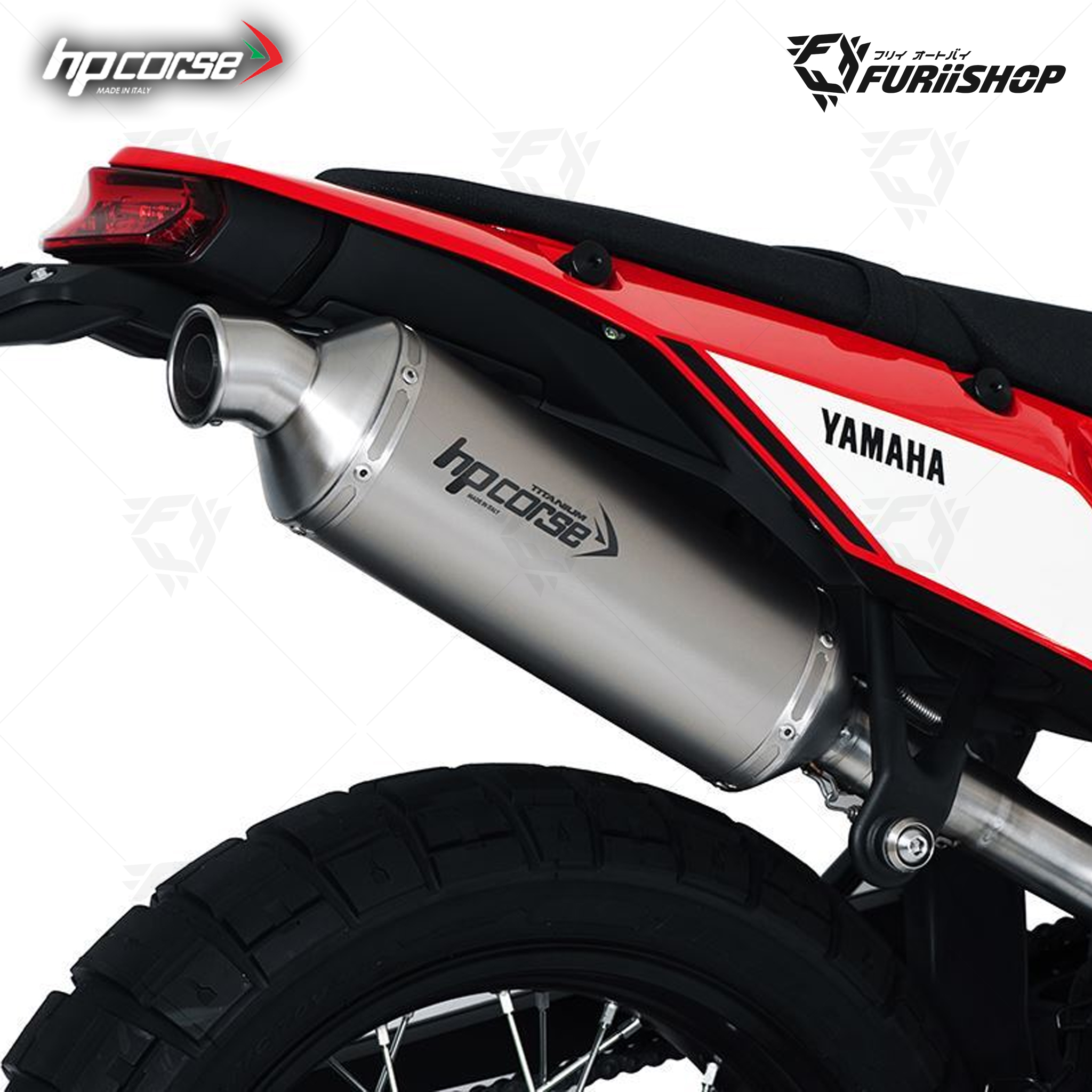 ท่อแต่ง HP Corse - Slip On SP-1 Short Titanium