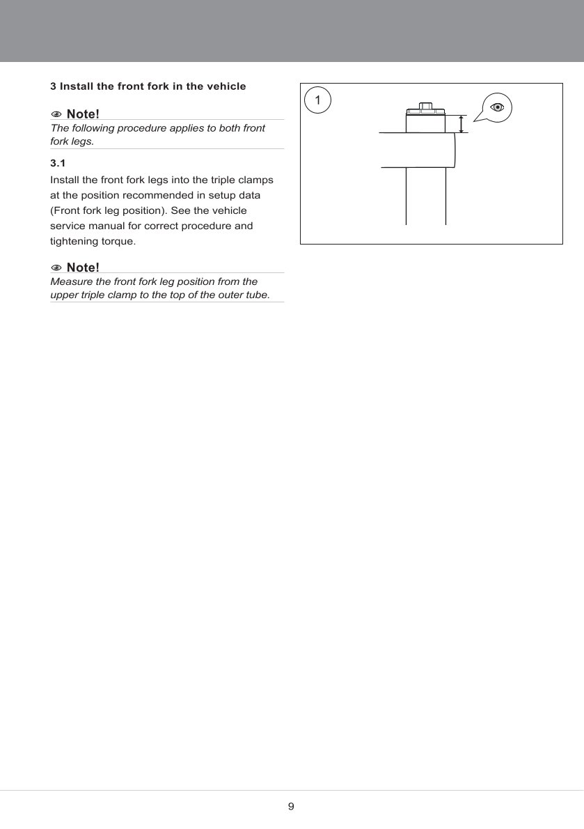 สปริงโช้คหน้า Ohlins FKS520 For Triumph Thruxton R 2016-2019