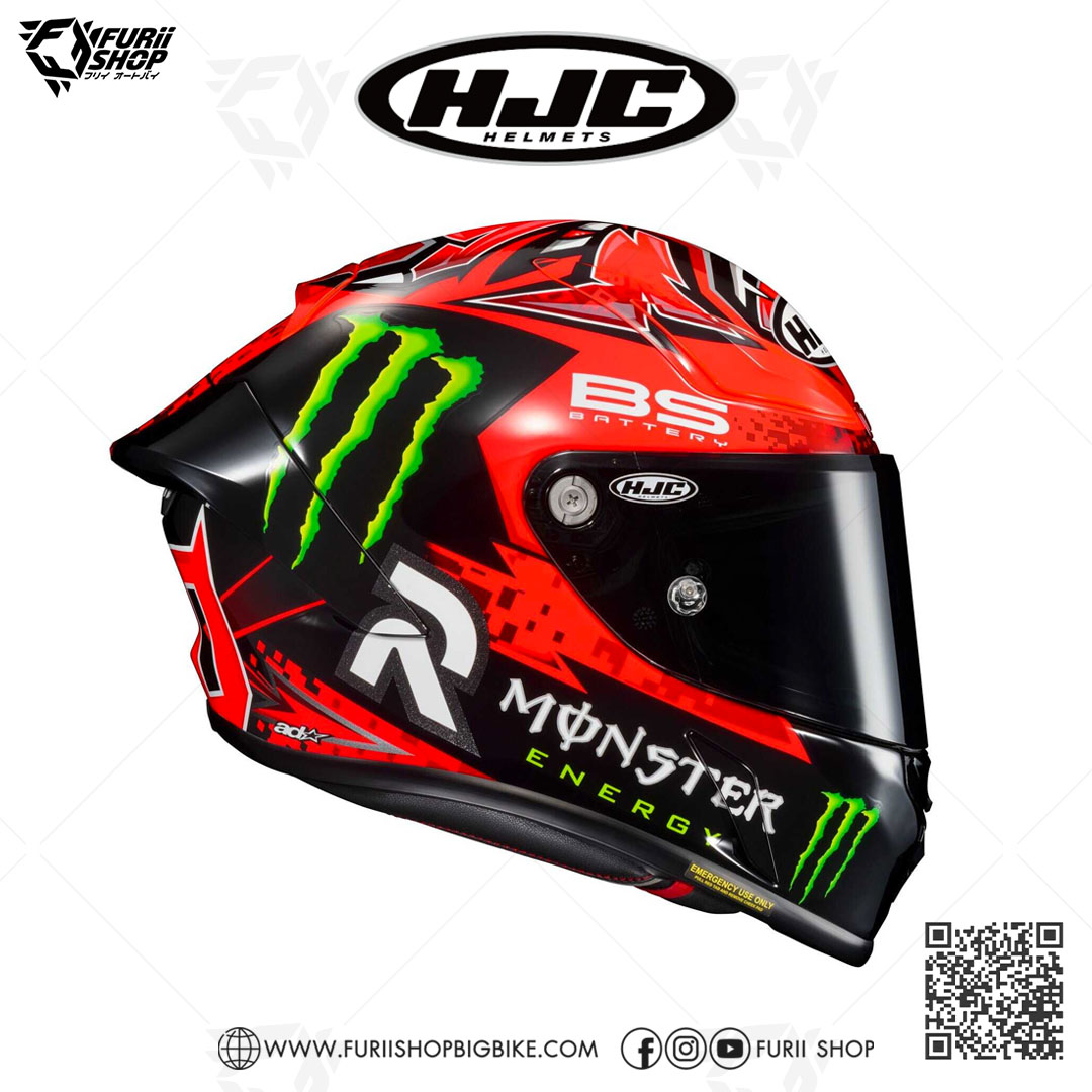 หมวกกันน็อคเต็มใบ HJC RPHA1 : QUARTARARO REPLICA MC1