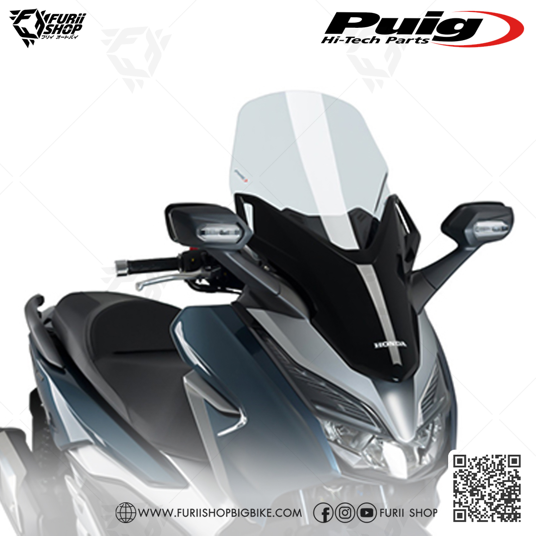 ชิลด์หน้า Puig Windshield : for Honda Forza300ABS 2018-2019/ForzaABS 350 2020-2021