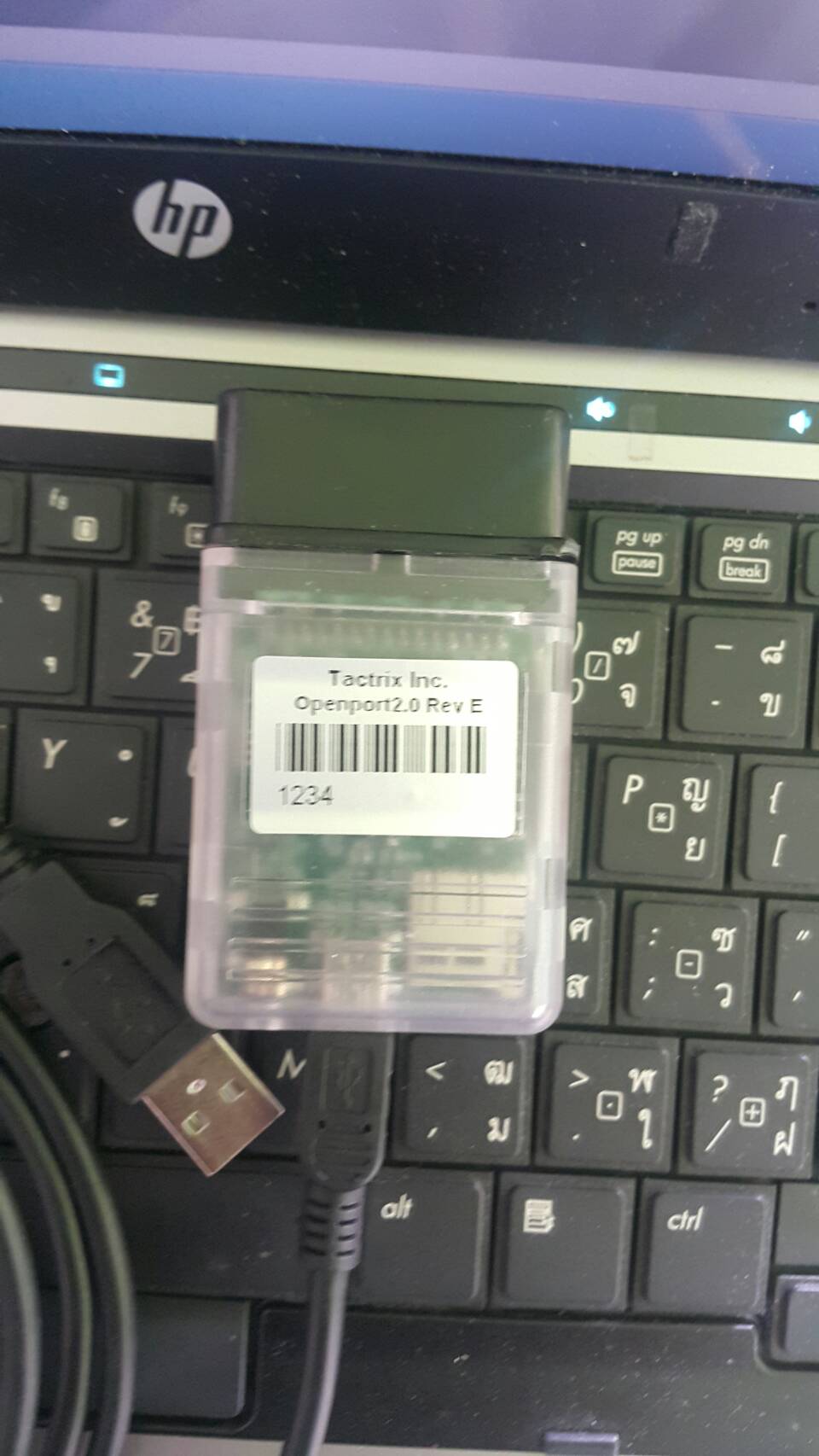TOYOTA Interface Tactrix Open port 2.0