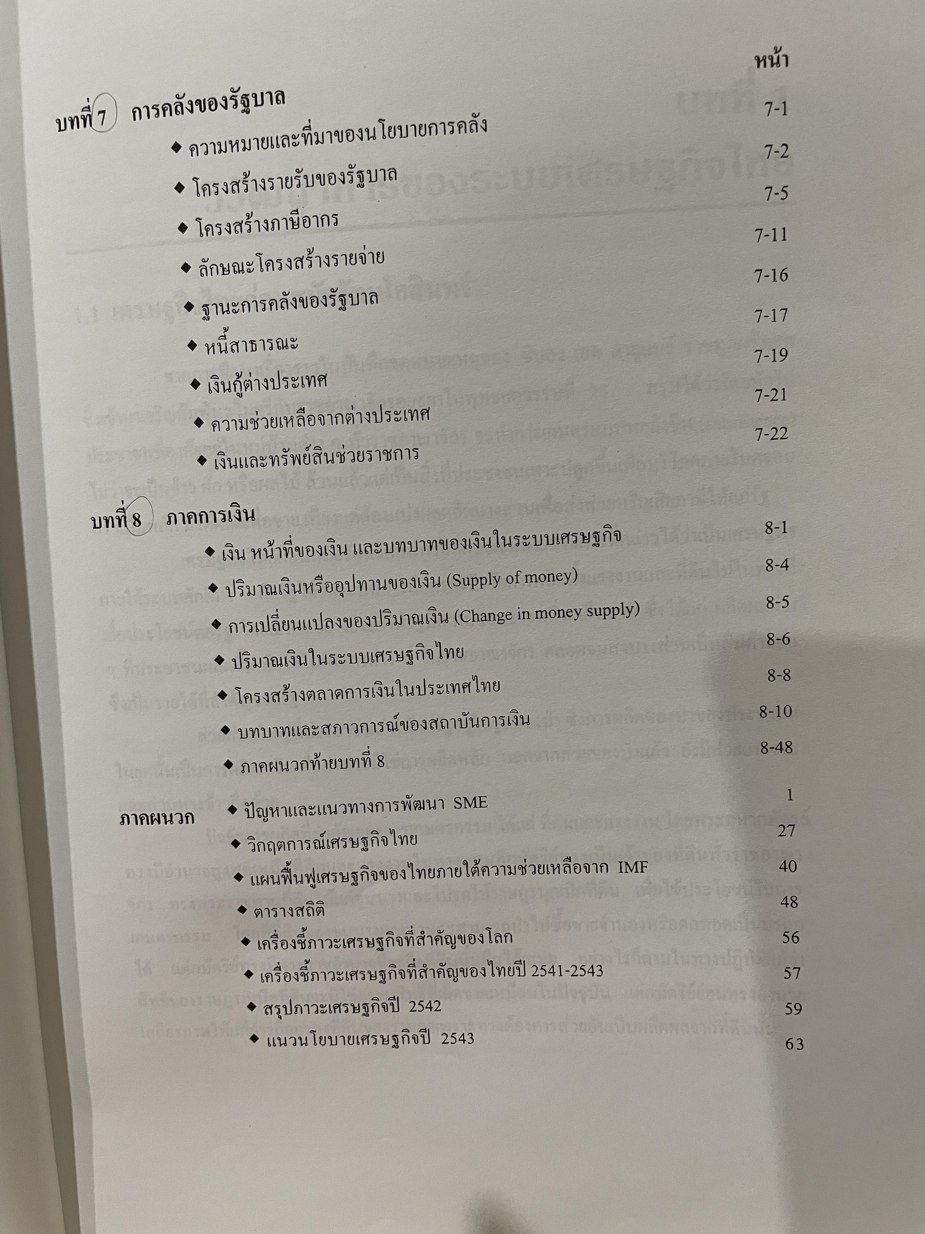 เศรษฐกิจประเทศไทย Economy of Thailand. ผู้เขียน ผู้ช่วยศาสตราจารย์ สมพงษ์ มหิงสพันธ์ุ 0 กก.