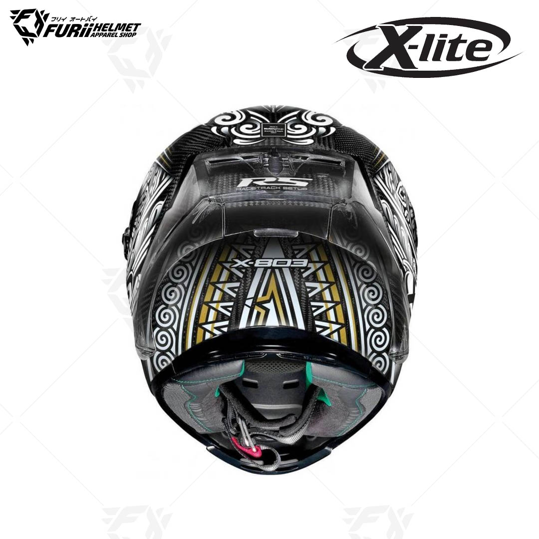 หมวกกันน็อค X-LITE : X-803RS ULTRA CARBON REPLICA CANET TEST CARBON61
