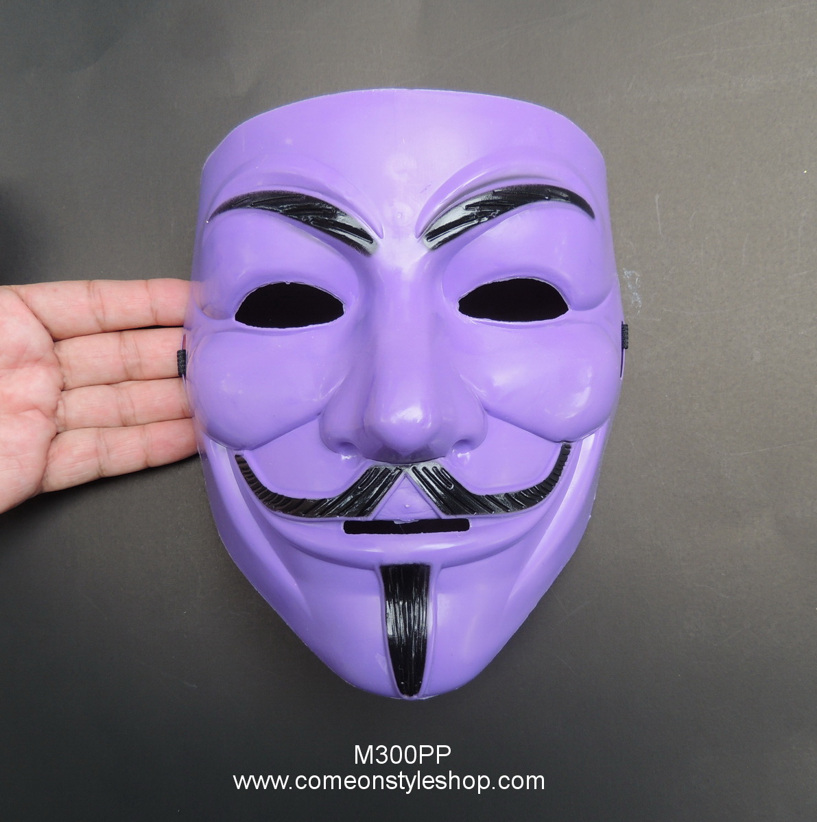 หน้ากาก Guy Fawkes จากภาพยนต์เรื่อง V for Vendetta หน้ากากปาร์ตี้
