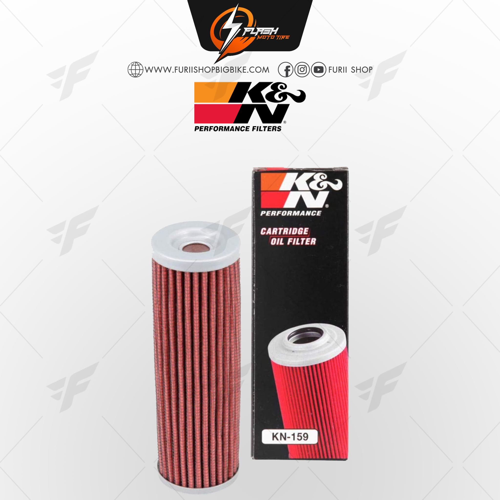 กรองน้ำมันเครื่อง K&N FOR DUCATI สำหรับมอเตอร์ไซค์ บิ๊กไบค์