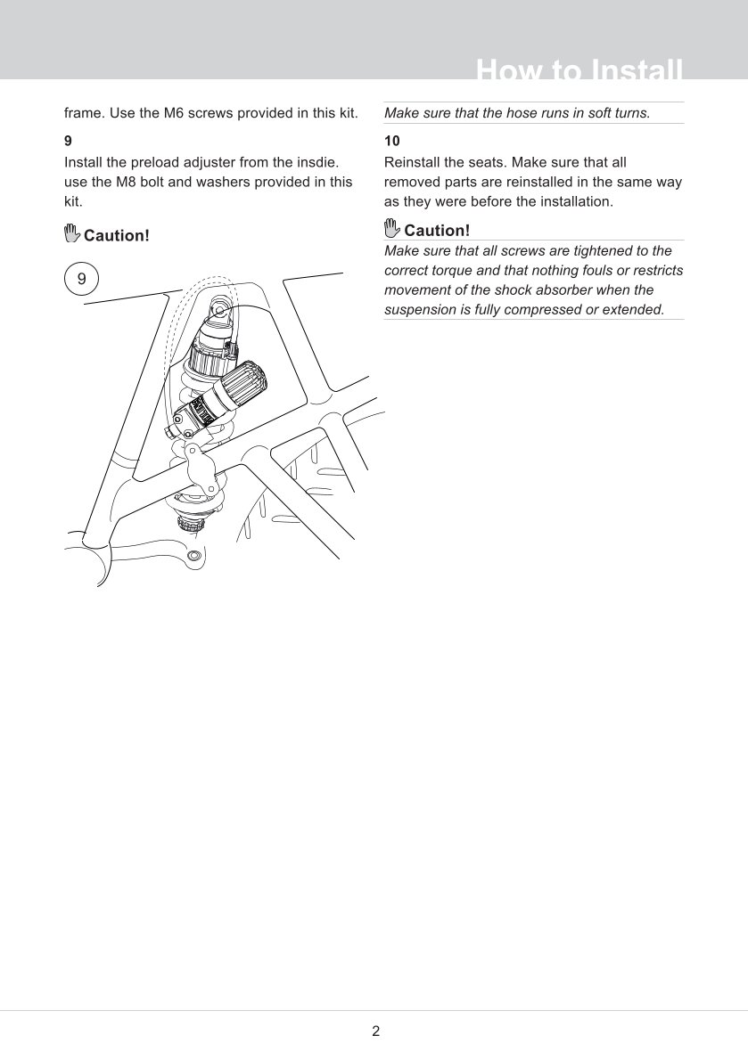 โช๊คหลังแต่ง Ohlins BM436 For BMW R 1200 GS ปี 2004-2012