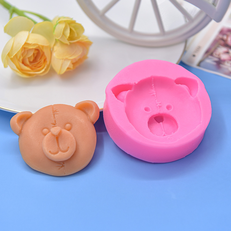 แม่พิพม์ซิลิโคน พิพม์วุ้น พิมพ์ฟองดอง พิพม์อาหลัว พิพม์ขนม หมี