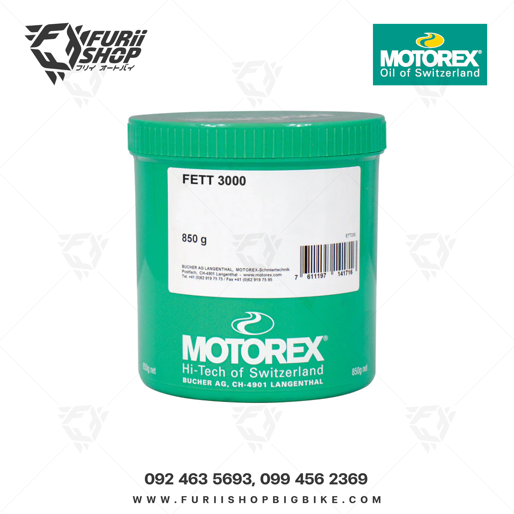 MOTOREX GREASE 3000 (850GR)