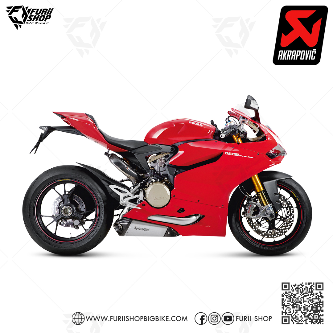ท่อแต่ง Akrapovic Evolution Titanium : for Ducati Panigale V2 2020-2022