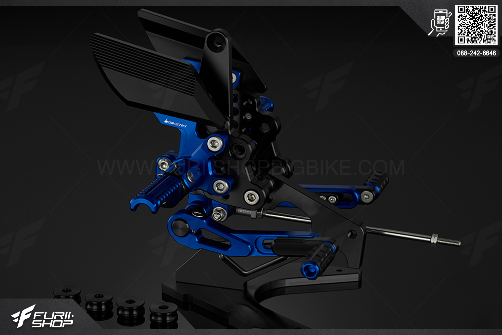 เกียร์โยง Rear Set Bikers Yamaha M-Slaz