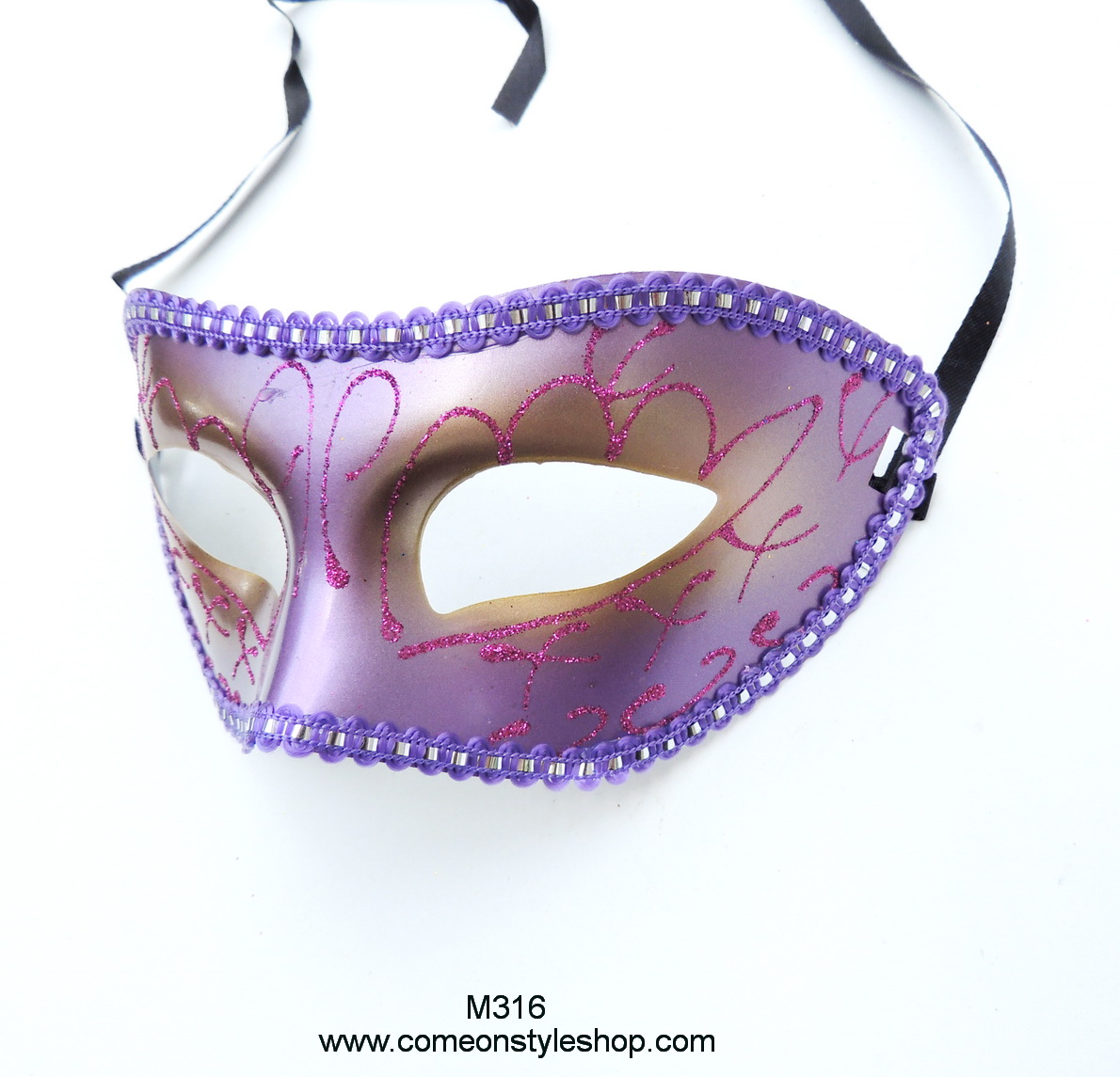 หน้ากากสไตล์เวนิสคลาสสิค หน้ากากออกงาน ปาร์ตี้ การแสดงแฟนซี คอสเพลย์ Venice classic Fancy Masquerad