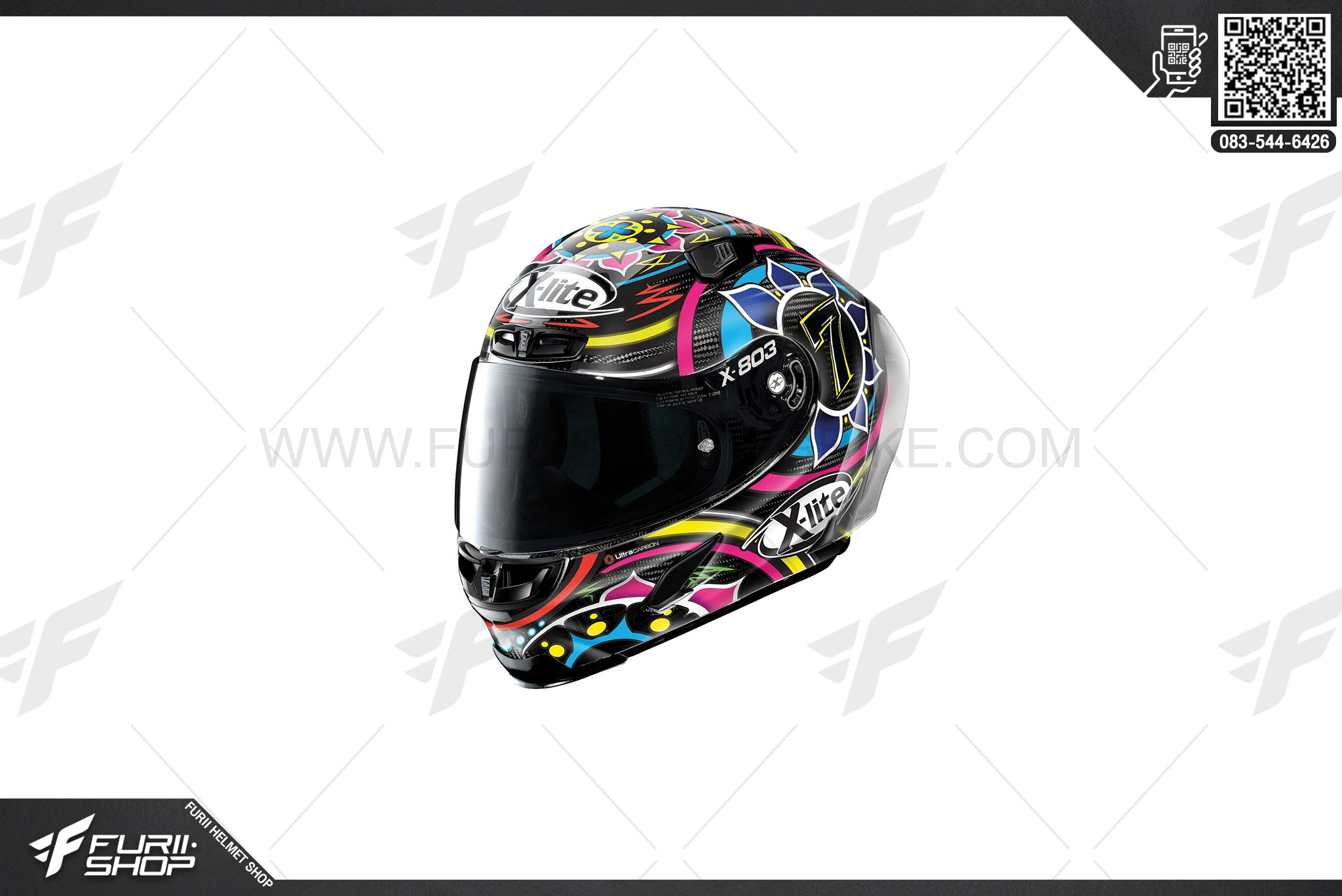 หมวกกันน็อค X-LITE X-803 RS C. DAVIES CARBON (23)