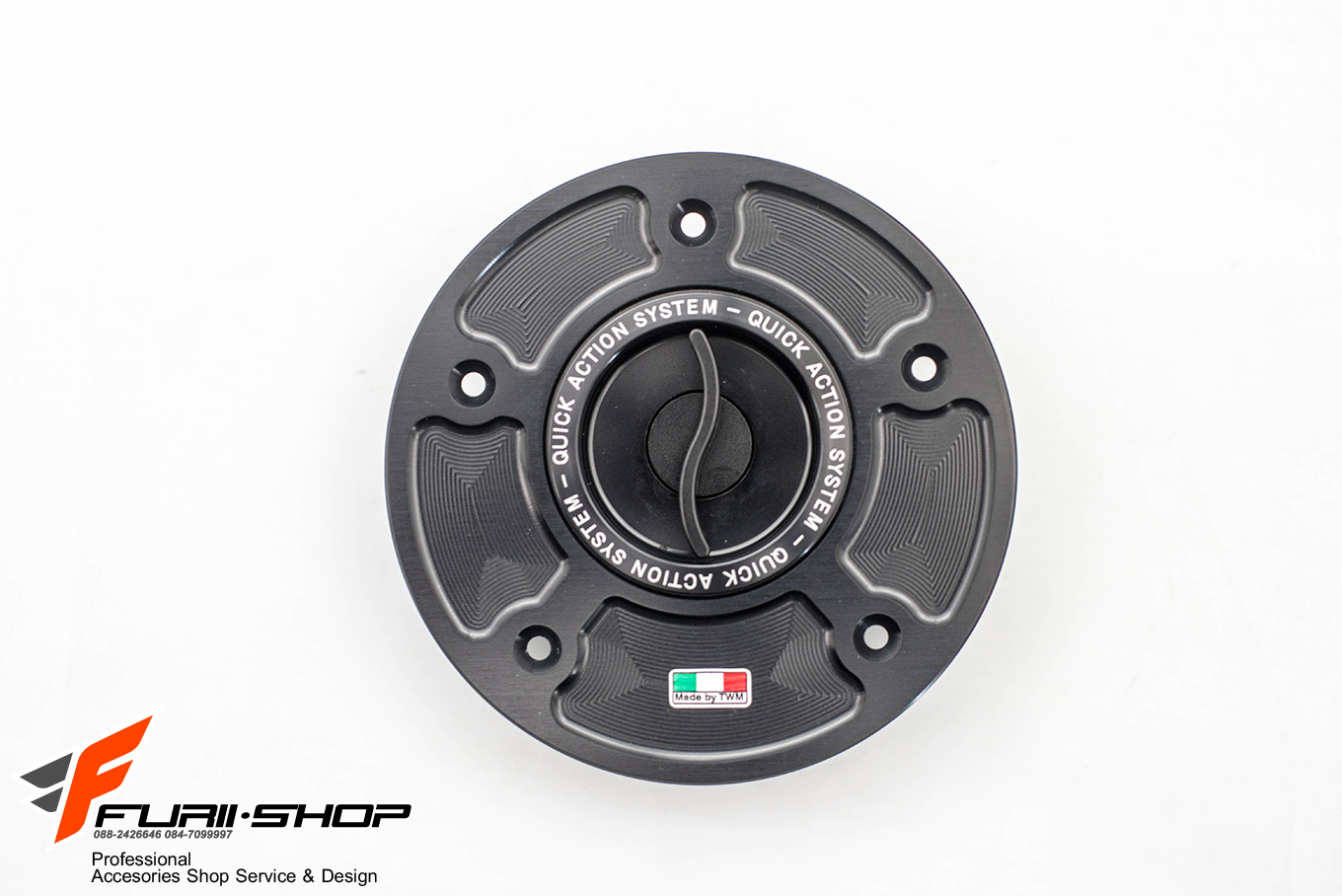 ฝาถังน้ำมัน Aluminium Fuel Cap TWM for HONDA