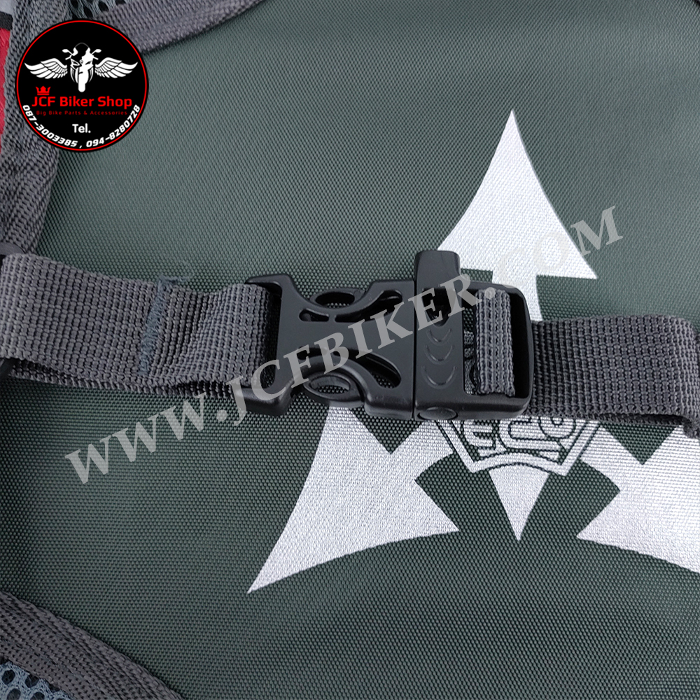 กระเป๋าเป้น้ำสะพายหลัง เป้น้ำ SSPEC สำหรับใส่ขับรถมอเตอร์ไซค์และกิจกรรมกลางแจ้งมากมายพร้อมถุงน้ำความจุ2ลิตร สีแดง