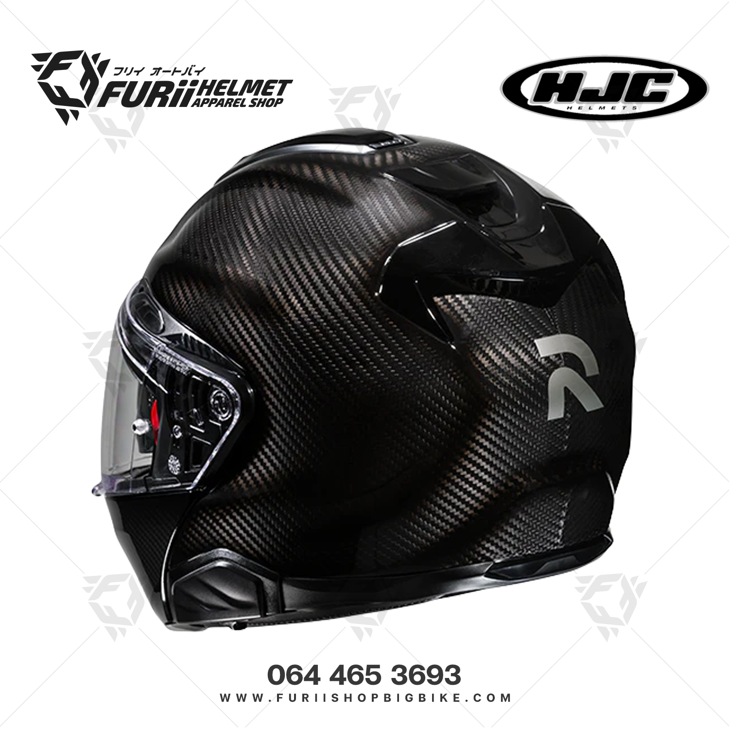 หมวกกันน็อค HJC RPHA 91 Modular Touring & Adventure Carbon RPHA 91