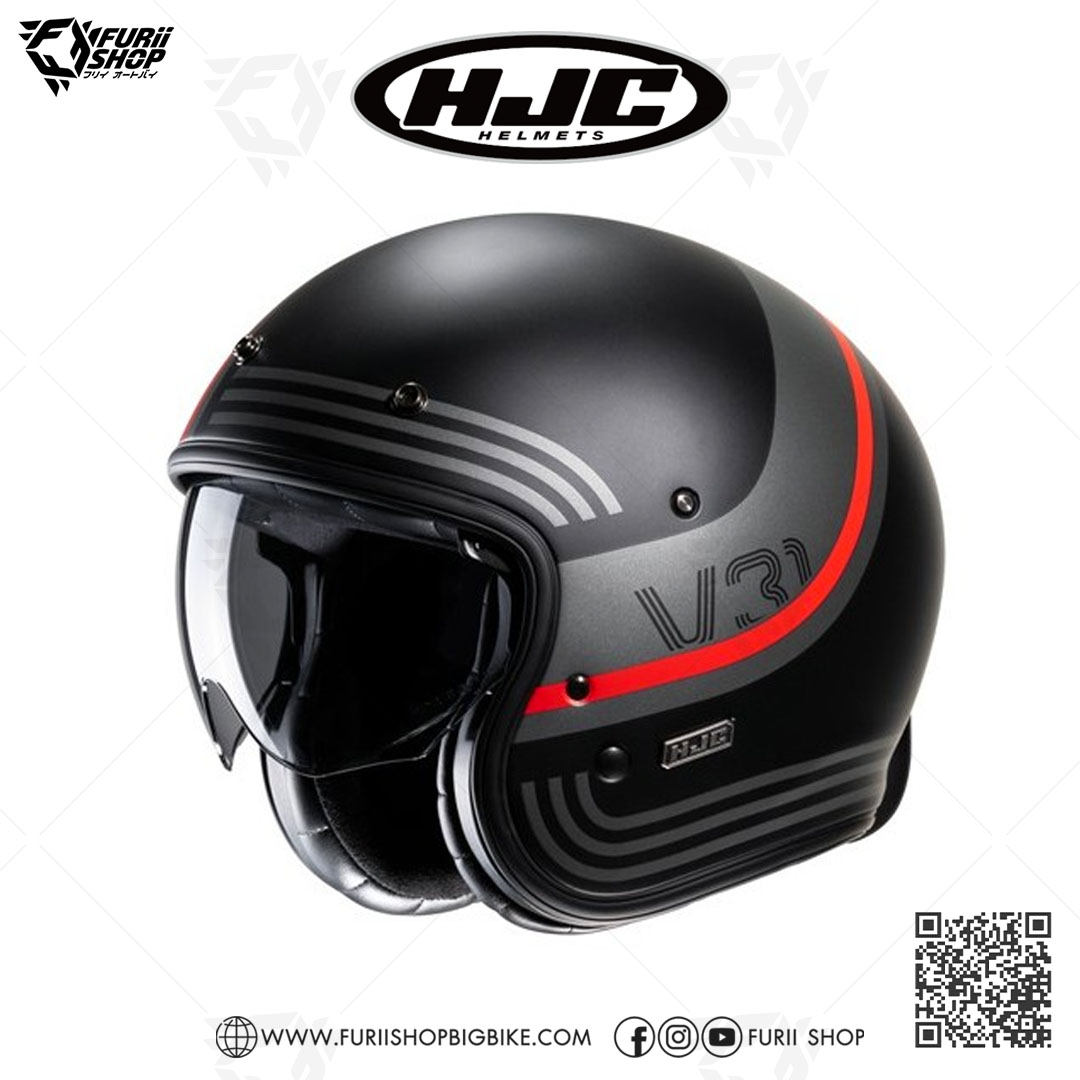 หมวกกันน็อคครึ่งใบ(Halfface) HJC V31 : BYRON MC1SF