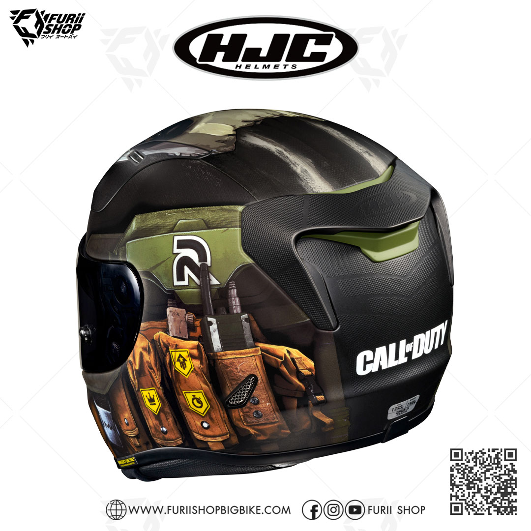 หมวกกันน็อคเต็มใบ HJC RPHA11 : GHOST CALL OF DUTY