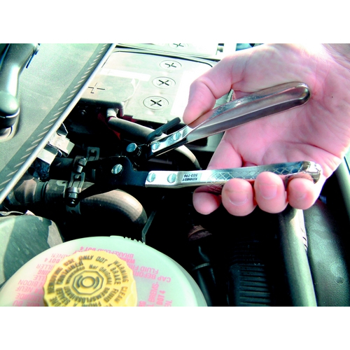 HOSE CLAMP PLIERS (ANGLED FLAT BAND)