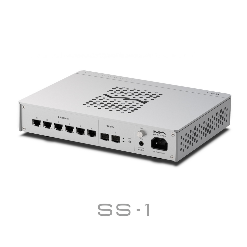 Matrix Audio SS1/SS1 PRO สวิตช์เครือข่ายเกรดเครื่องเสียง สำหรับระบบเสียง Hi-Fi ประกันศูนย์ไทย