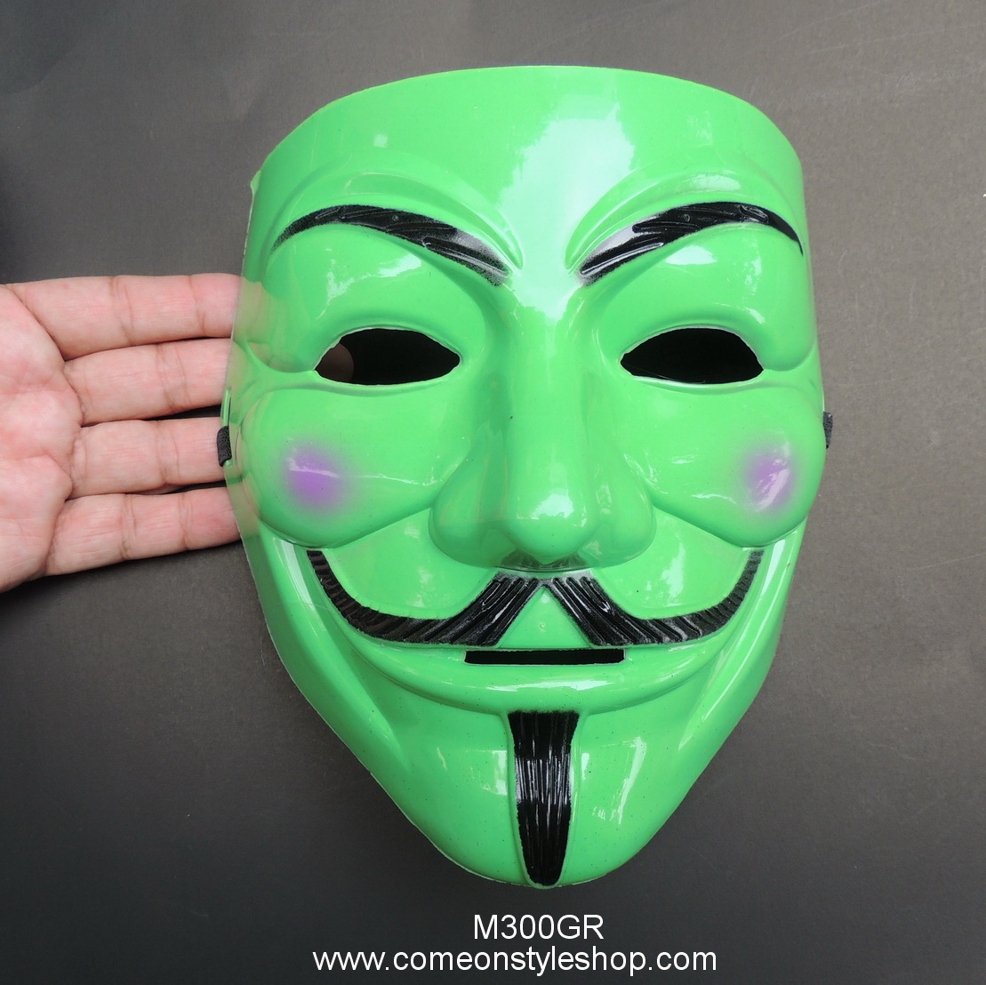 หน้ากาก Guy Fawkes จากภาพยนต์เรื่อง V for Vendetta หน้ากากปาร์ตี้