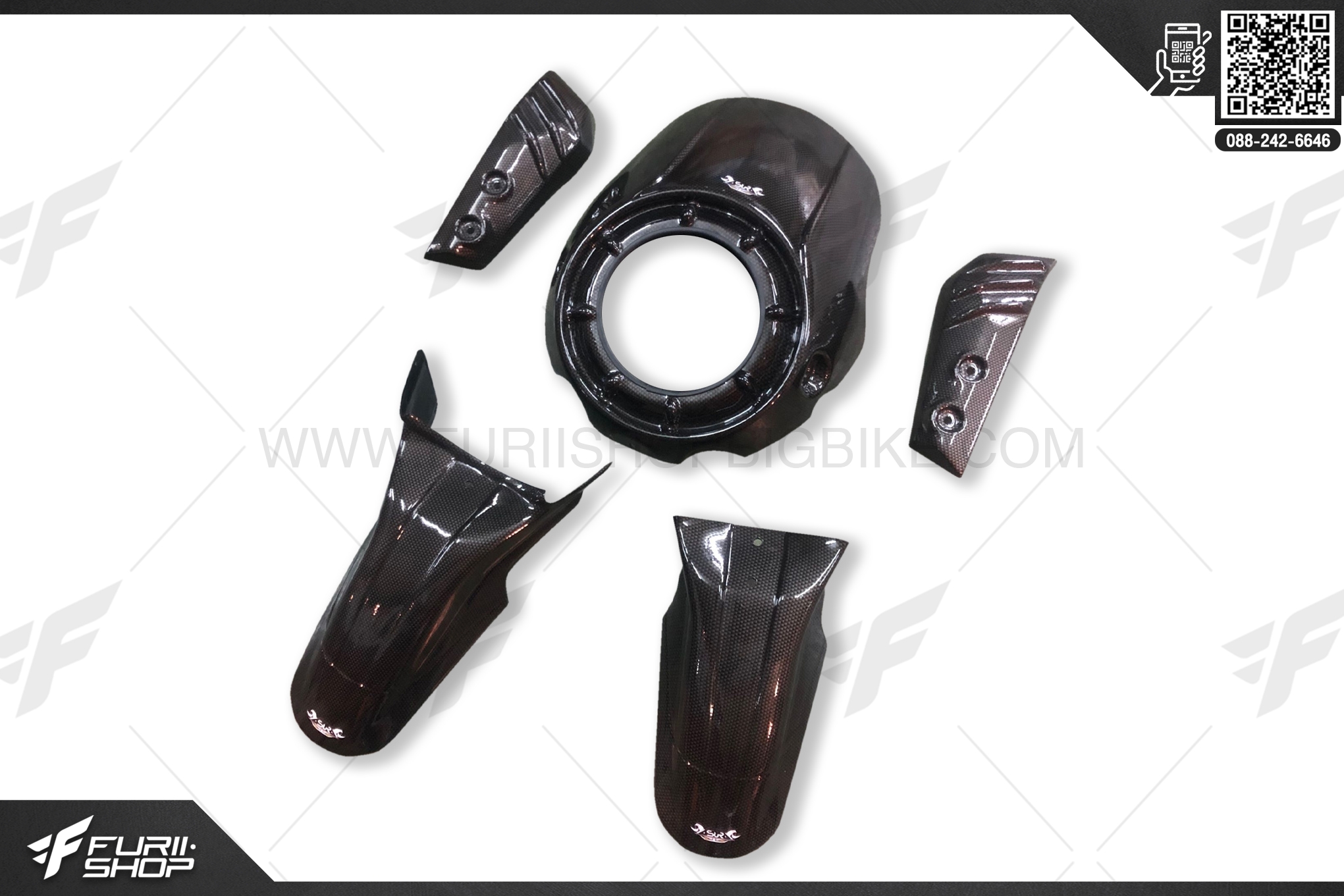 ชุดเซ็ทหน้าแท็คเกอร์โมตาด ASURA FOR YAMAHA XSR155