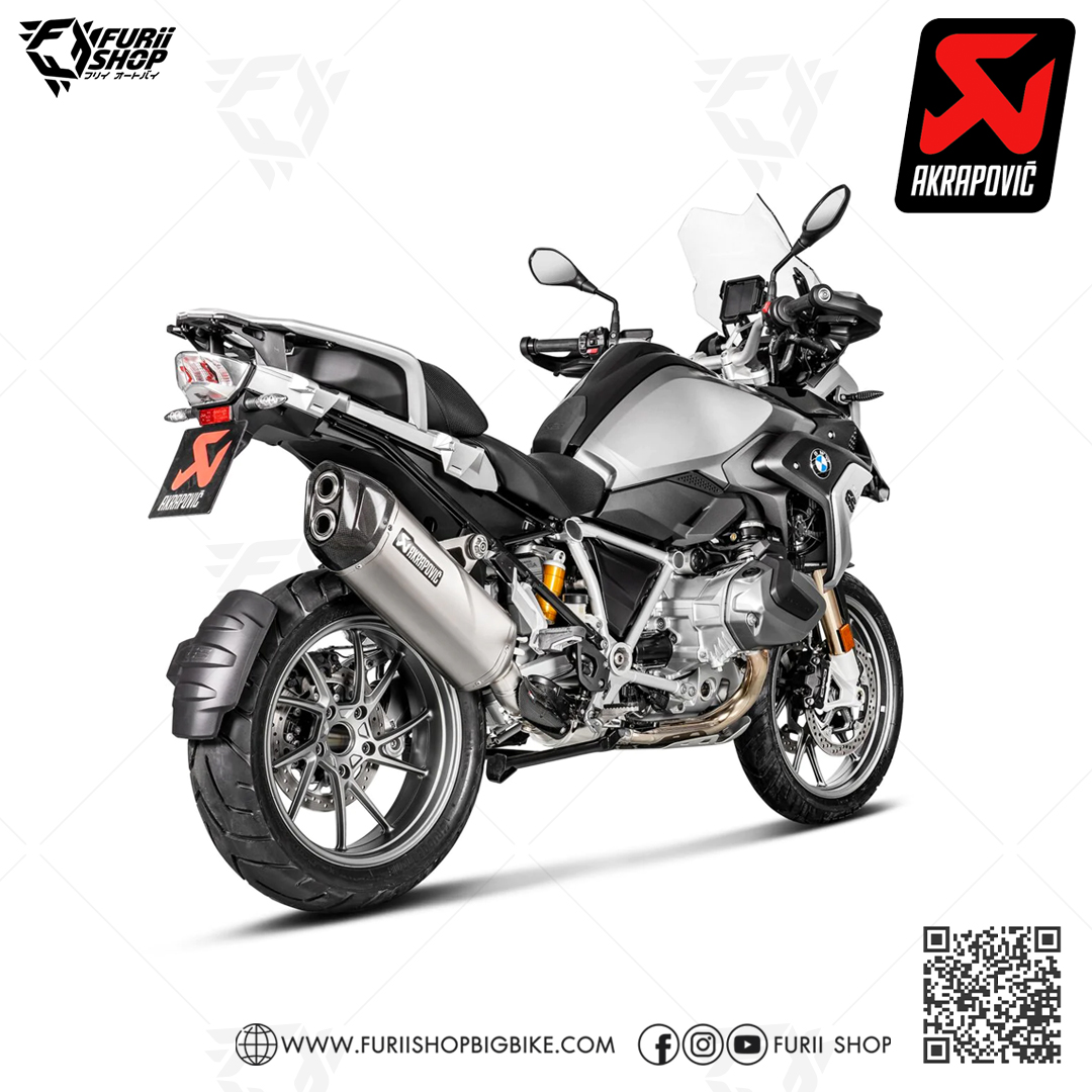 ท่อ Akrapovic Slip on Titanium new shape for BMW R1200GS 09-18'