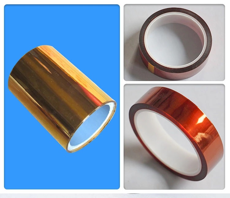 เทปทนความร้อนสูง Kapton Tape T0.050mm. สำหรับงานปิดบังพื้นที่การใช้งานที่มีอุณหภูมิสูงมาก หรือ งานบัดกรี