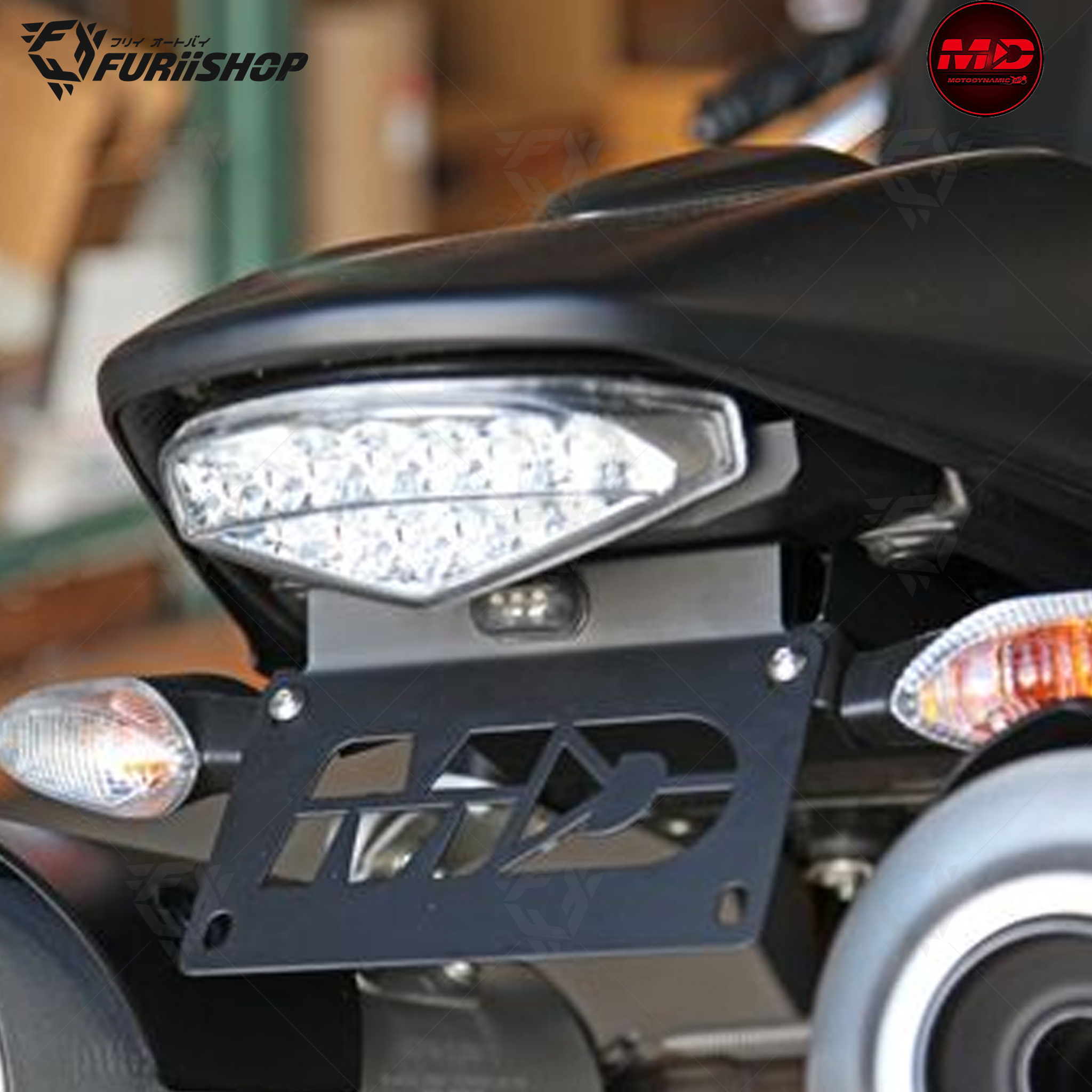 ท้ายสั้น MD For : MONSTER 696/795/796/1100/1100 EVO