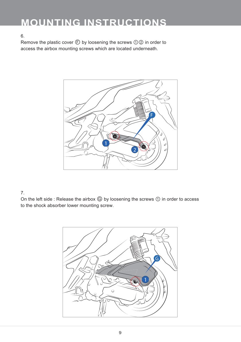 โช๊คหลังแต่ง Ohlins HO345 For Honda ADV 160 ปี 2022-2023