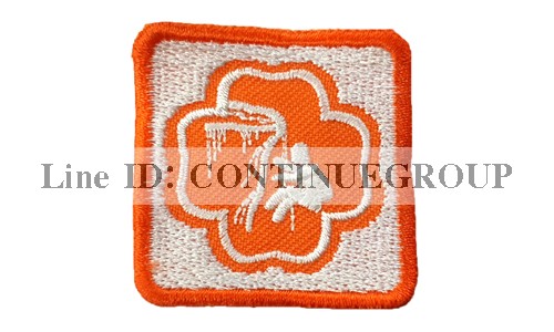 เครื่องหมายวิชาพิเศษยุวกาชาด วิชาผจญภัย (สีส้ม)