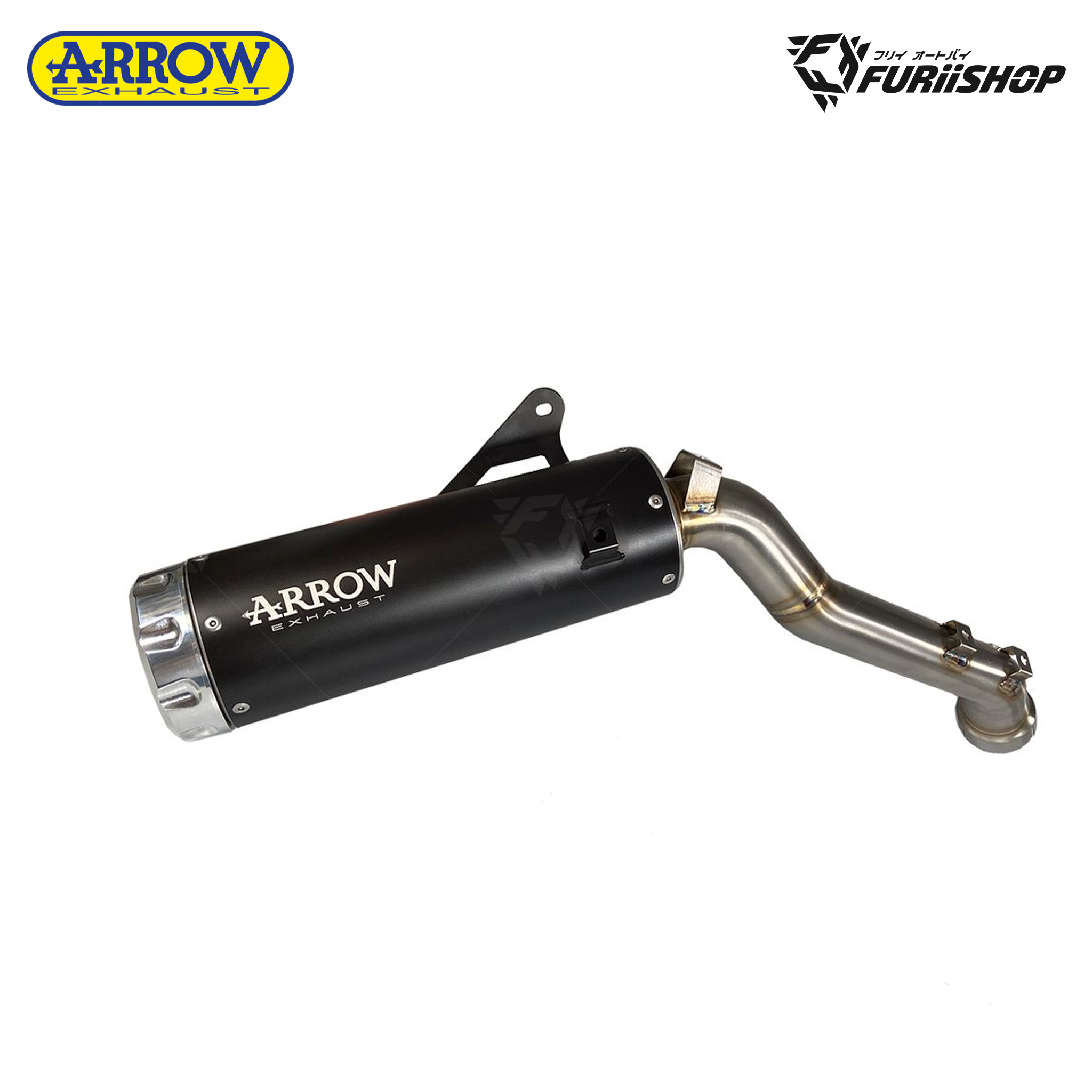 ท่อไอเสียแต่ง Arrow - Slip On Black-Carbon : for Honda CL500 2023