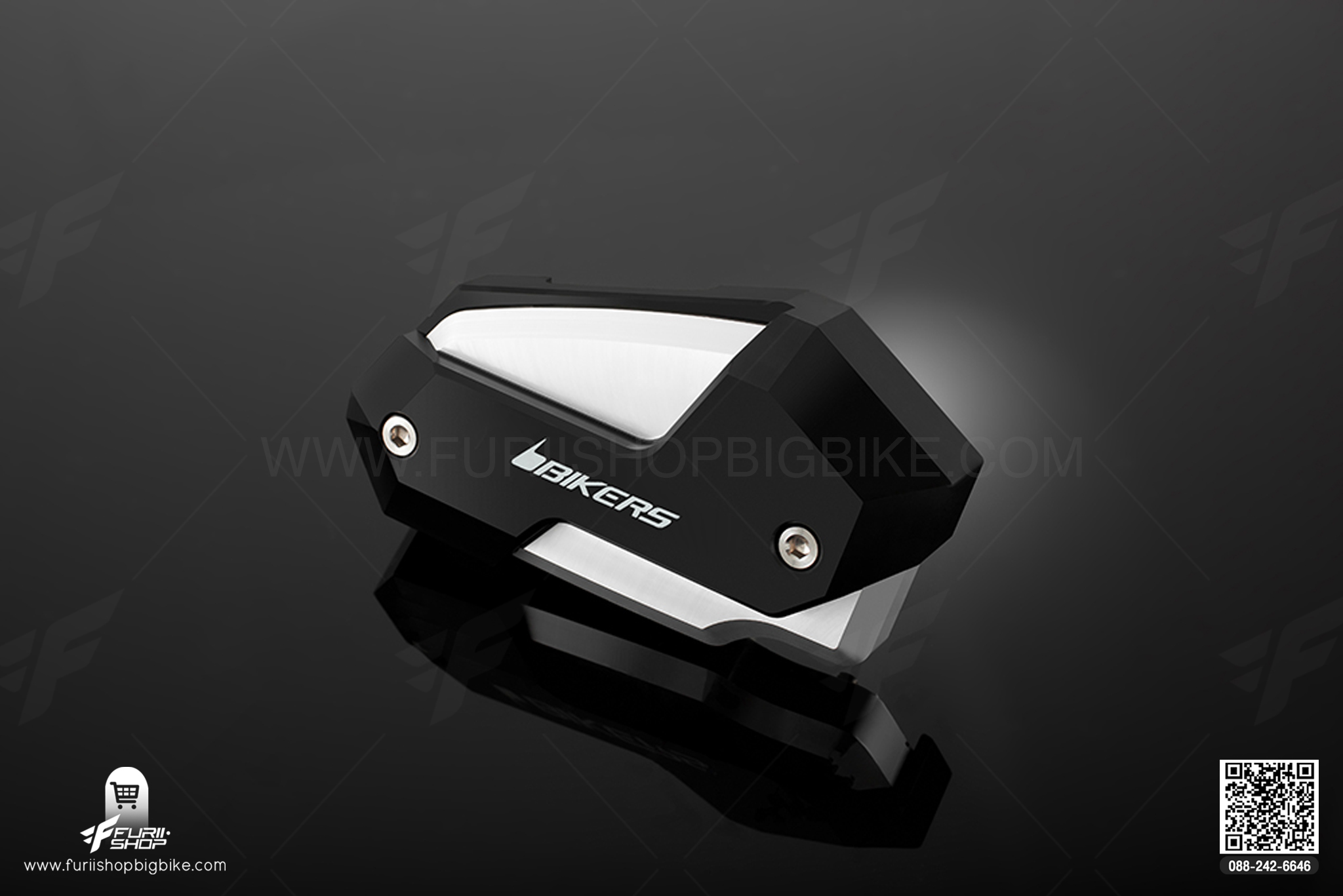 เบรคหน้า Front Brake Reservoir Cover Bikers คาวาซากิ Kawasaki Ninja650, Z650, Versys650 2015-2019