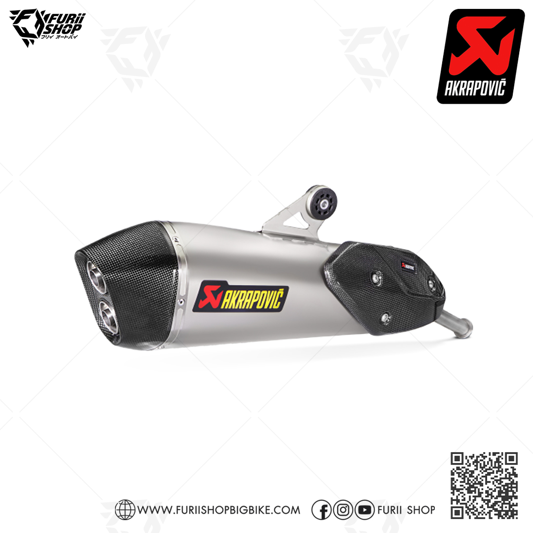 ท่อมอเตอร์ไซค์ Akrapovic Slip on For BMW C650 Sport ท่อแต่ง ท่อสูตร ท่อบิ๊กไบค์ ท่อBigbike ท่อไอเสีย