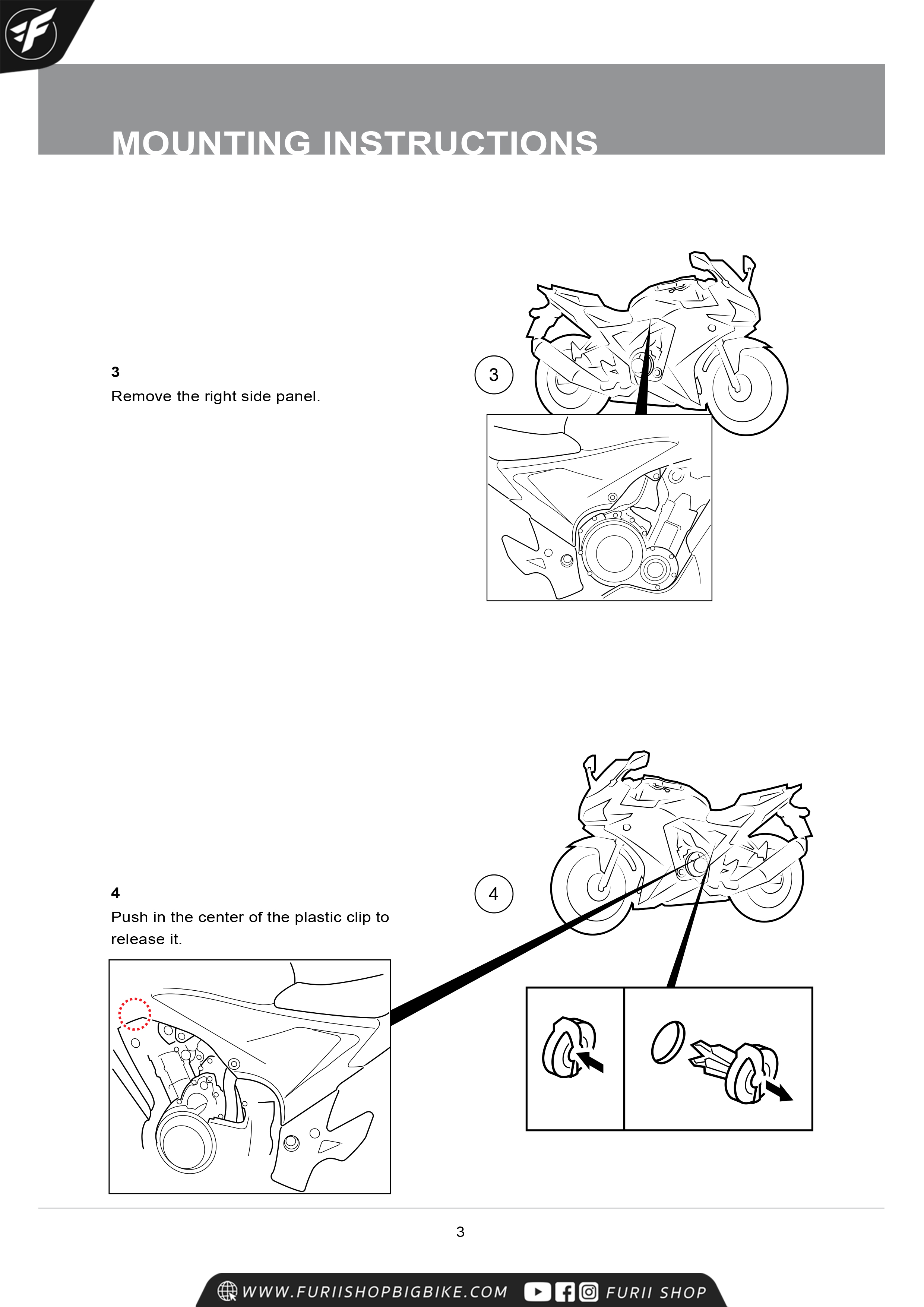 โช๊คหลัง OHLINS HO704 FOR Honda CBR500R, CB500F 2013-2017