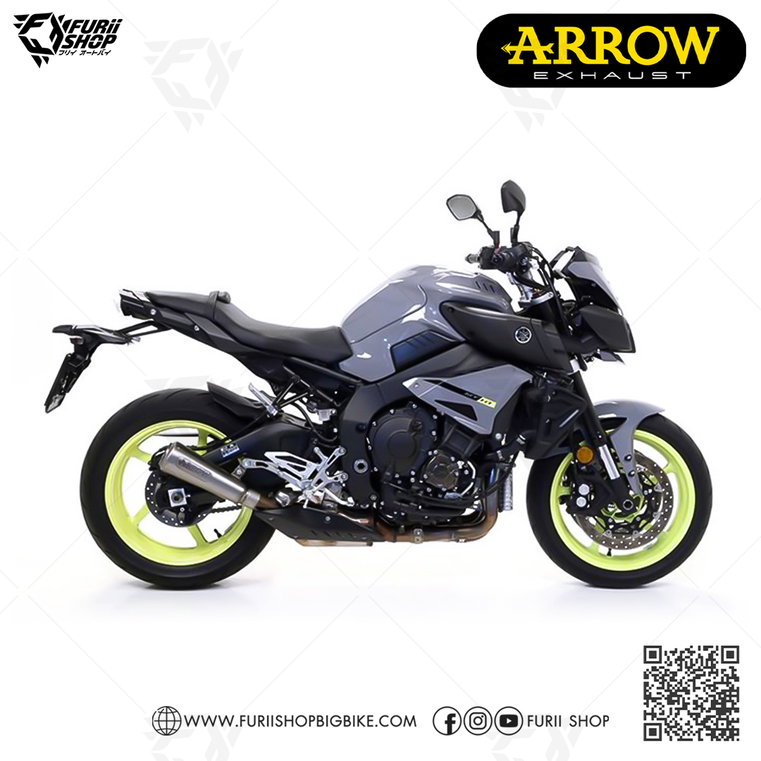 ท่อมอเตอร์ไซค์ Arrow Slip on Moto GP : for Yamaha MT10 2017-2021