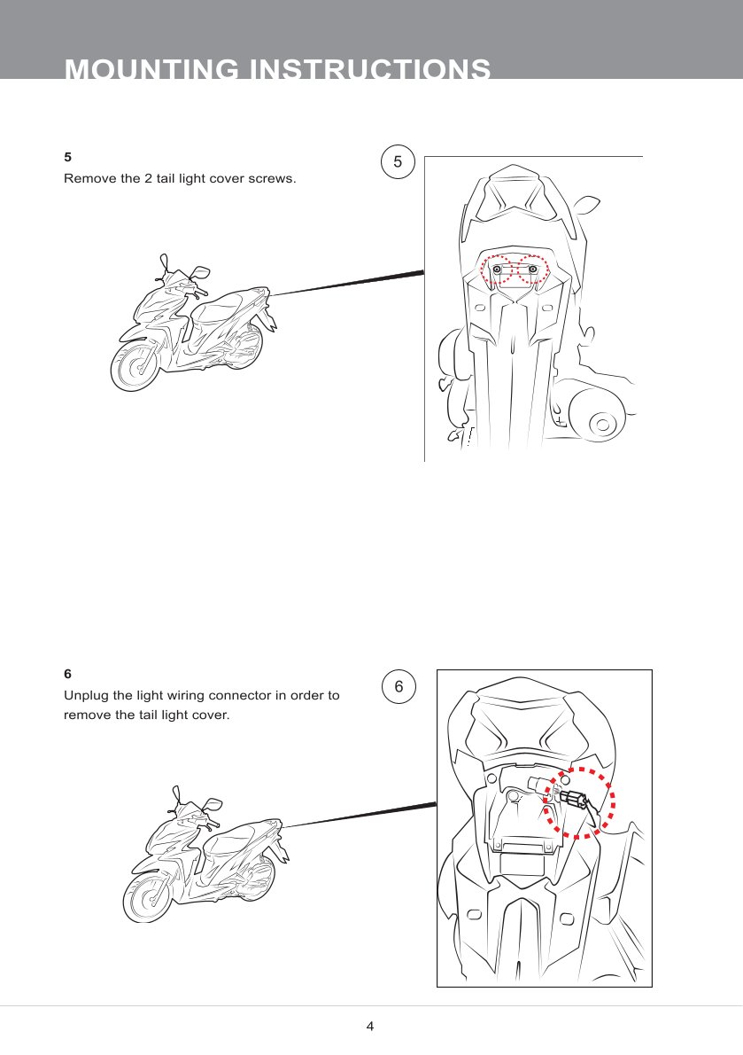 โช๊คหลังแต่ง Ohlins HO545 For Honda Click 125i ปี 2015-2017