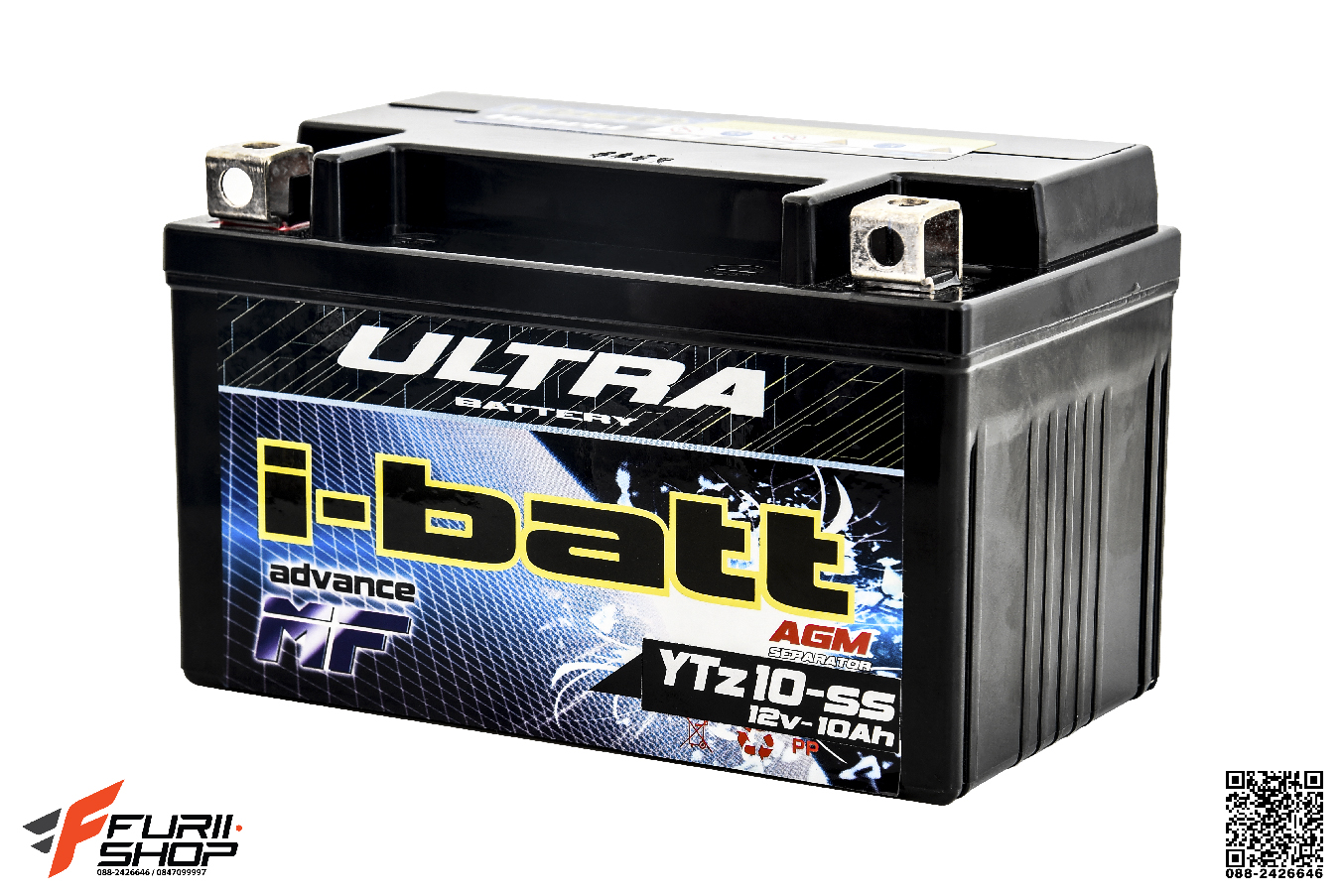 I BATT YTz10-ss 12v-10Ah CB500-650F