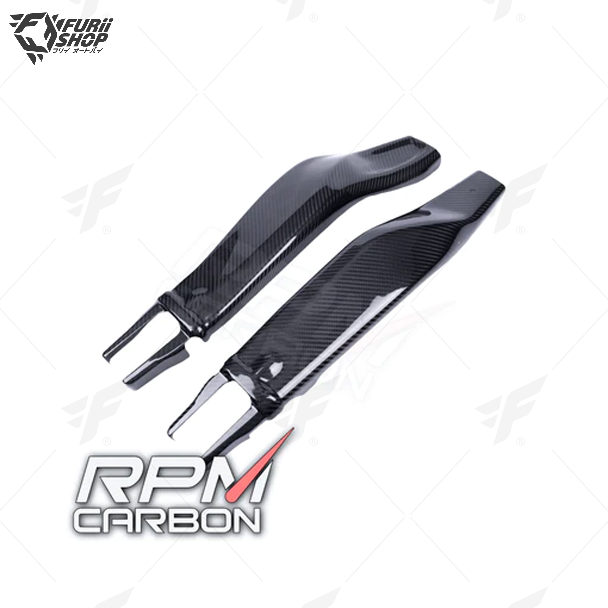 RPM Carbon Swingarm Covers : for Yamaha XSR900 2022+