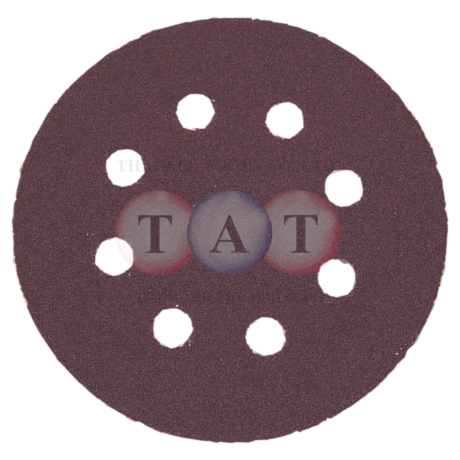 Kennedy.115mm HOOK-N-LOOP-BACKED SANDING DISCS 8 HOLE P80 - Pack of 50